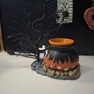 Halloween‎ Cauldron Candle Holder